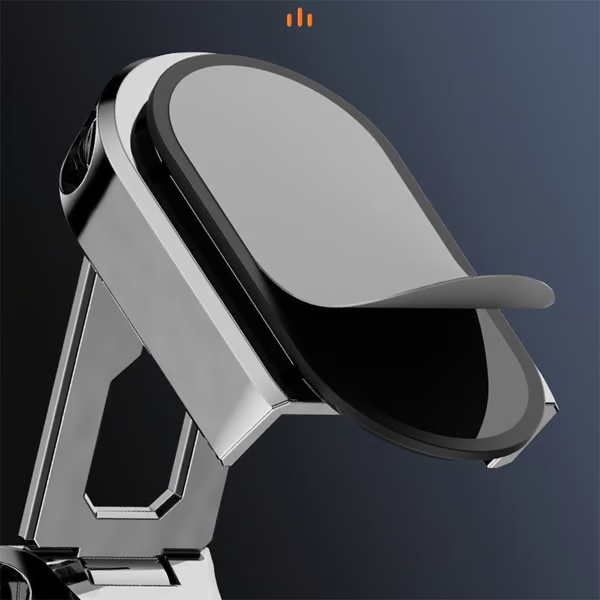 ๐ Alloy Folding Magnetic Car Phone Holder