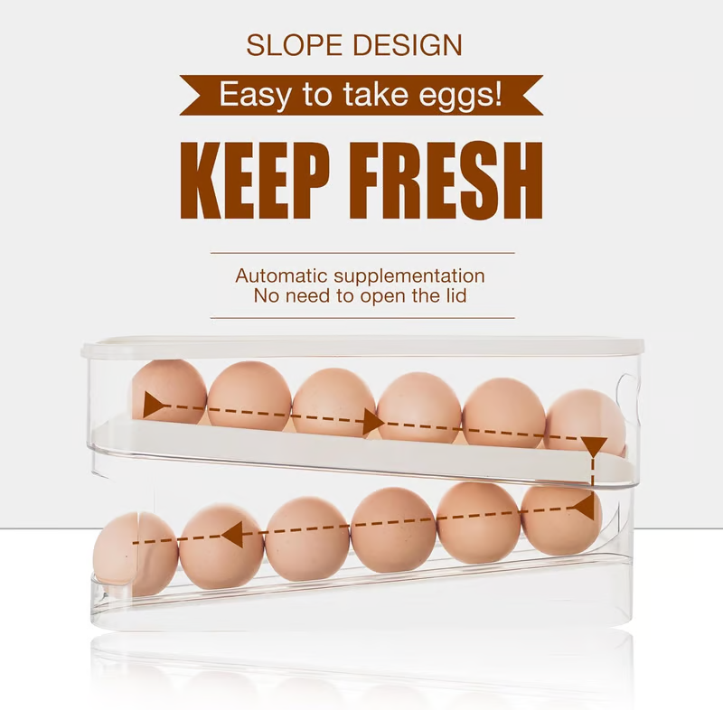 🔥Clear Egg Storage Box