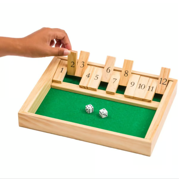FUNNY FAMILY GAMES-Shut The Box Board Game🎲