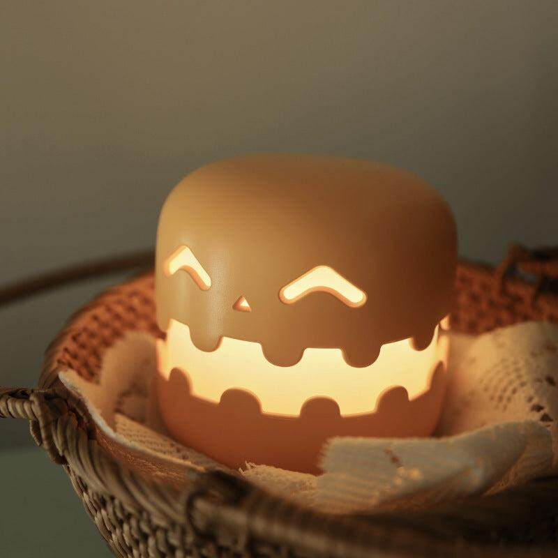 Pumpkin lantern atmosphere light bedroom high value bedside lamp