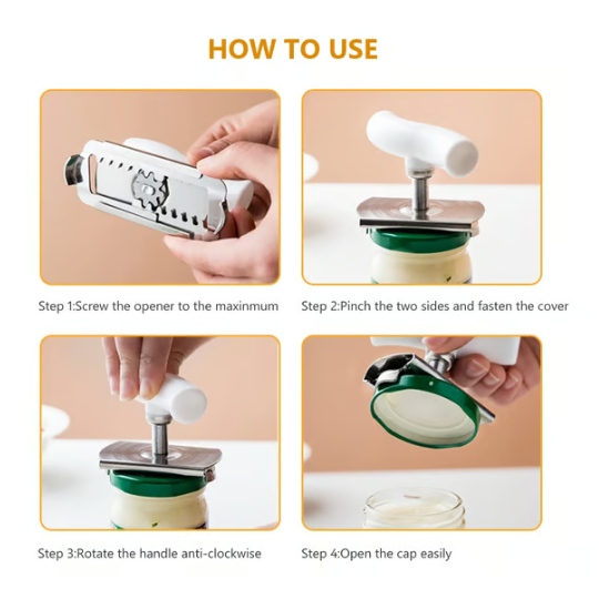 Effortless Arthritis Jar Opener👍