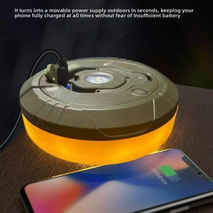 Outdoor led camping tape measure light tent atmosphere light multi-function with magnetic lighting decorative colorful light string