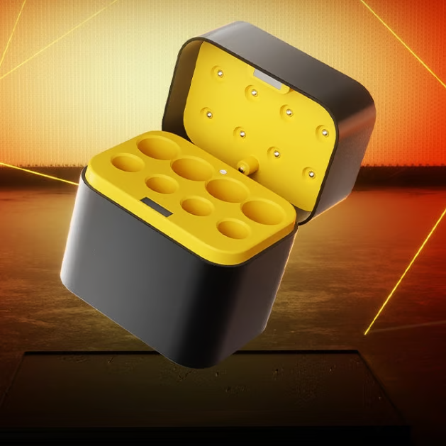 🔋AA/AAA Lithium Battery Smart Charging Case